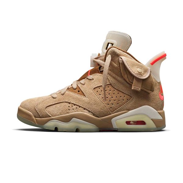 Travis Scott x Air Jordan 6 Retro ‘British Khaki’ – Air Jordans 4 Shoes & More for Sale from Jordans official Store